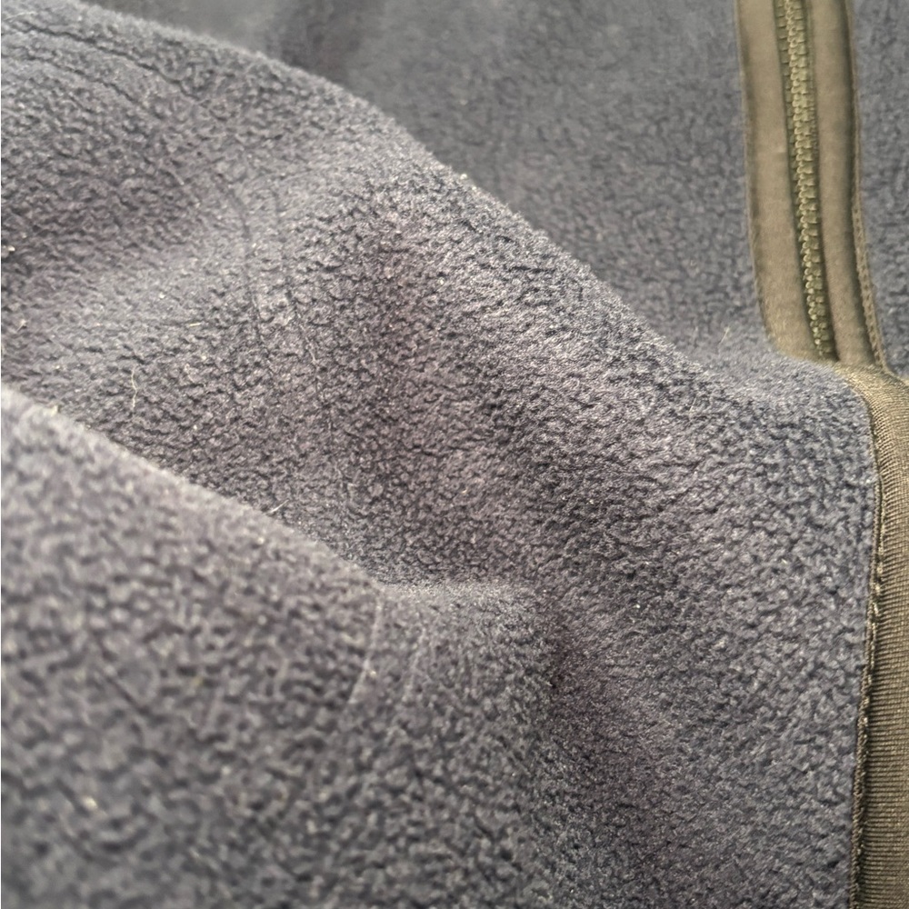 Old Navy Navy Blue Fleece Zip Vest XXL Full Zip Pockets - Picture 6 of 9